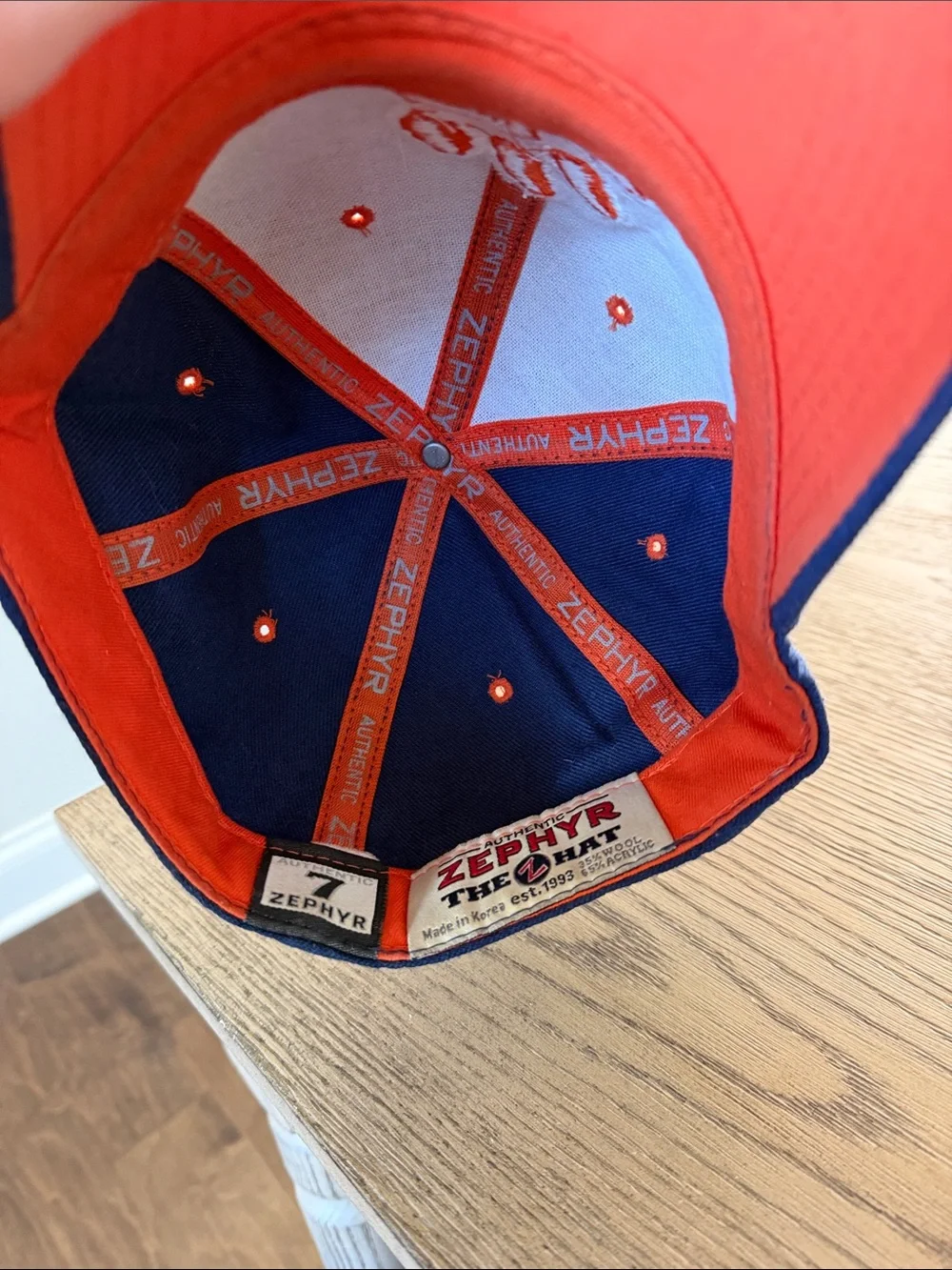 Kids Navy Clemson Hat